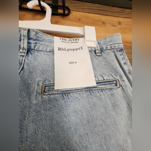 NWT RBL PUPPET THE AVERY WIDE LEG TROUSER SIZE 30 - Picture 6 of 7